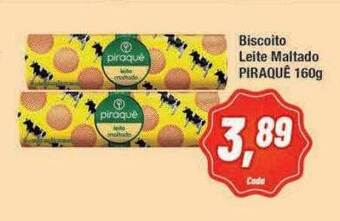Rede Economia Biscoito Leite Maltado Piraquê oferta