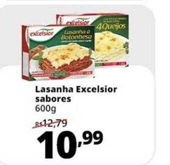 Supermercados Baklizi Lasanha Excelsior Sabores oferta