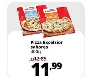 Supermercados Baklizi Pizza Excelsior Sabores oferta