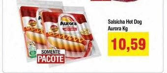 Spani Atacadista Salsicha Hot Dog Aurora Kg oferta