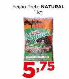 Supermercados Mundial Feijão Preto Natural oferta