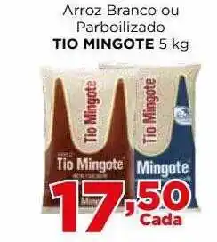 Supermercados Mundial Arroz Blanco Ou Parboilizado Tio Mingote oferta