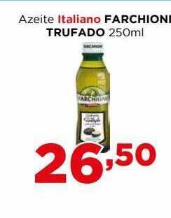 Supermercados Mundial Azeite Italiano Farchioni Trufado oferta