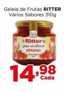 Supermercados Mundial Geleia De Frutas Ritter Varios Sabores oferta