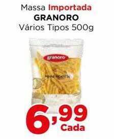 Supermercados Mundial Massa Importada Granoro Varios Tipos oferta