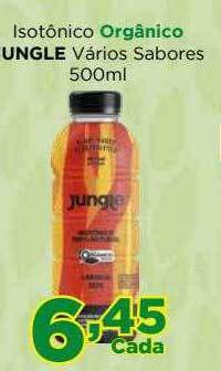 Supermercados Mundial Isotônico Orgânico Jungle Varios Sabores oferta