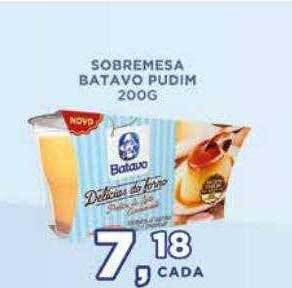 Supermercados Mundial Sobremesa Batavo Pudim oferta