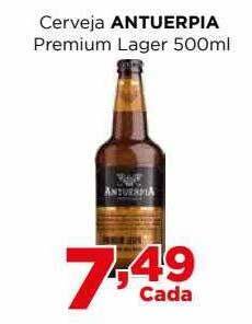 Supermercados Mundial Cerveja Antuerpia Premium Lager oferta