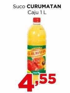 Supermercados Mundial Suco Curumatan Caju oferta