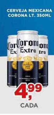 Supermercados Mundial Cerveja Mexicana Corona oferta