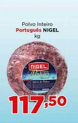 Supermercados Mundial Polvo Inteiro Português Nigel Kg oferta
