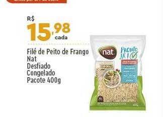 Supper Rissul Filé De Peito De Frango Nat Desfiado Congelado oferta