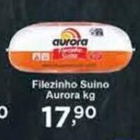 Rossi Supermercado Filezinho Suino Aurora 1kg oferta