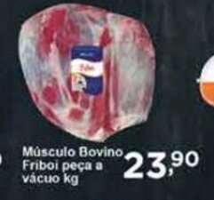 Rossi Supermercado Musculo bovino Friboi peca a vacuo 1kg oferta