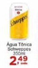 Rossi Supermercado Agua Tonica Schweppes 350ml oferta