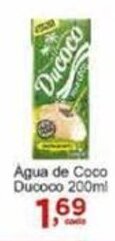Rossi Supermercado Agua de Coco Ducoco 200ml oferta