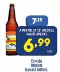 Arena Atacado Cerveja Original Garrafa 600ml oferta