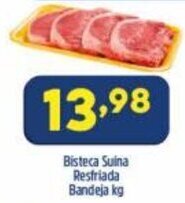 Arena Atacado Bisteca Suina Resfriada Bandeja 1kg oferta