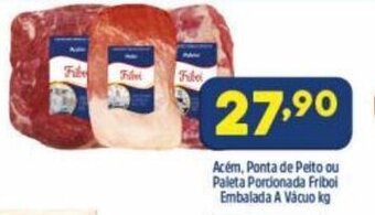 Arena Atacado Acem, Ponta de Peito ou Paleta Porcionado Friboi Embalado a vacuo 1kg oferta