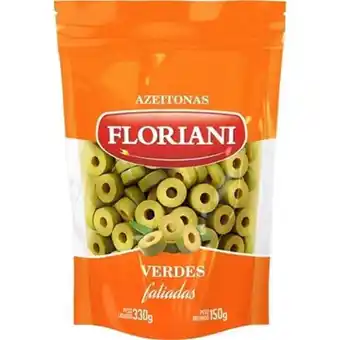 Azeitona verde floriani fatiada 150g