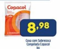 Arena Atacado Coxa com Sobrecoxa Congelada Copacol 1kg oferta
