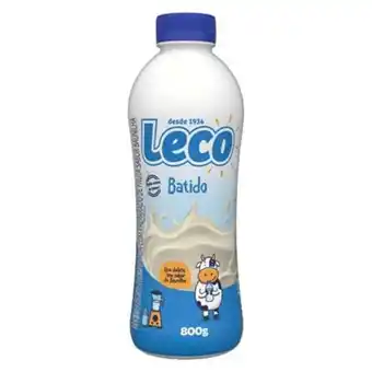 Bebida láctea fermentado batido de baunilha leco 170g