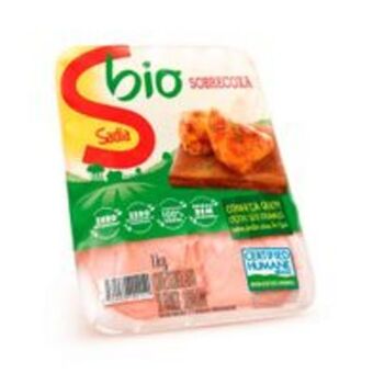 Hiperideal Supermercados Sobrecoxa frango sadia bio bandeja 1kg oferta