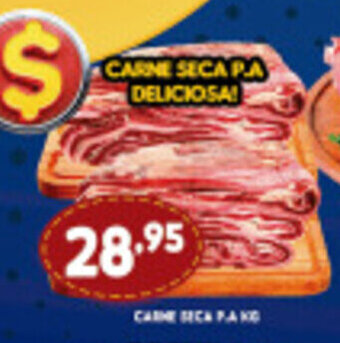 Supermercados Cristal Carne Seca P.A 1kg oferta
