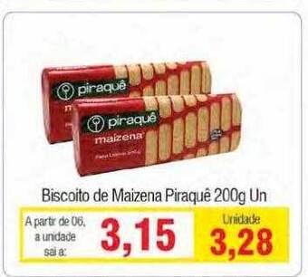 Spani Atacadista Biscoito De Maizena Piraquê oferta
