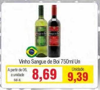 Spani Atacadista Vinho Sangue De Boi oferta