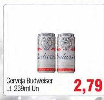 Spani Atacadista Cerveja Budweiser Lt oferta