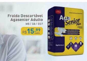 Agafarma Fralda Descartável Agasenior Adulto oferta