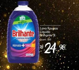 Giassi Supermercados Lava Roupas Líquido Brilhante oferta