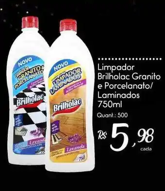 Limpador Briholac Granito E Porcelanato - Laminados