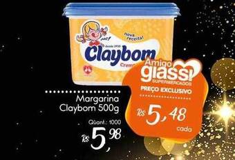 Giassi Supermercados Margarina Claybom oferta