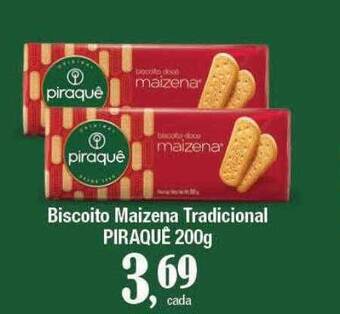 Supermercados Unidos Biscoito Maizena Tradicional Piraquê oferta