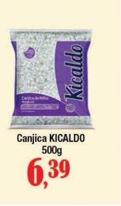 Supermercados Unidos Canjica Kicaldo oferta