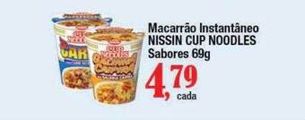 Supermercados Unidos Macarrão Instantâneo Nissin Cup Noodles Sabores oferta