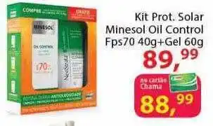 Kit Prot. Solar Minesol Oil Control Fps70