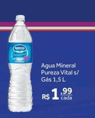 Verdemar Supermercado Agua Mineral Pureza Vital S- Gás oferta