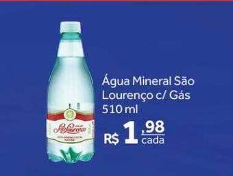 Verdemar Supermercado água Mineral São Lourenço C-gás oferta