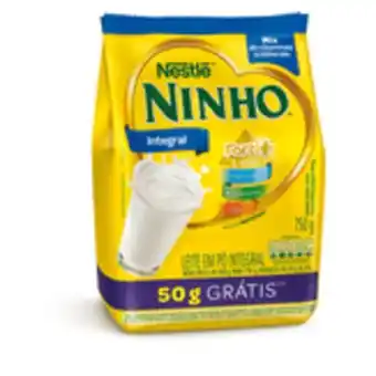 Sam's Club Leite pó integral ninho forti+ pacote leve 750g pague 700g oferta