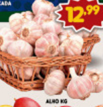 Supermercados Cristal Alho 1kg oferta