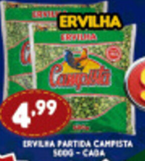Supermercados Cristal Ervilha Partida Campista 500g cada oferta