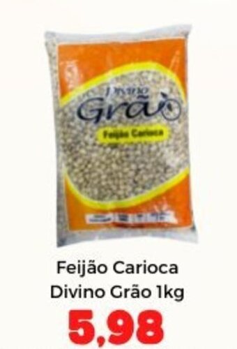 Feijao Carioca Divino Grao 1kg