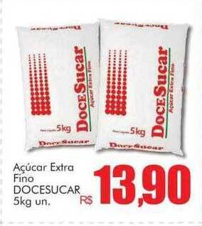 Supermercados Koch Açúcar Extra Fino Docesucar oferta