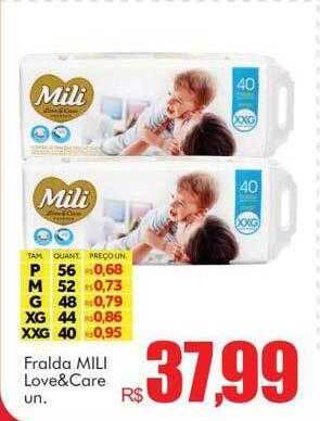 Supermercados Koch Fralda Mili Love&care oferta