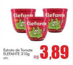 Supermercados Koch Extrato De Tomate Elefante oferta