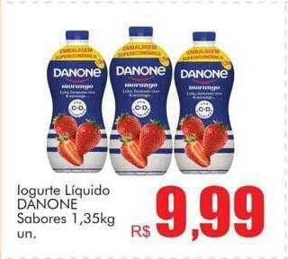 Supermercados Koch Iogurte Líquido Danone oferta