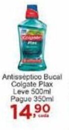 Rossi Supermercado Antisseptico bucal colgate Plax Leve 500ml pague 350ml oferta